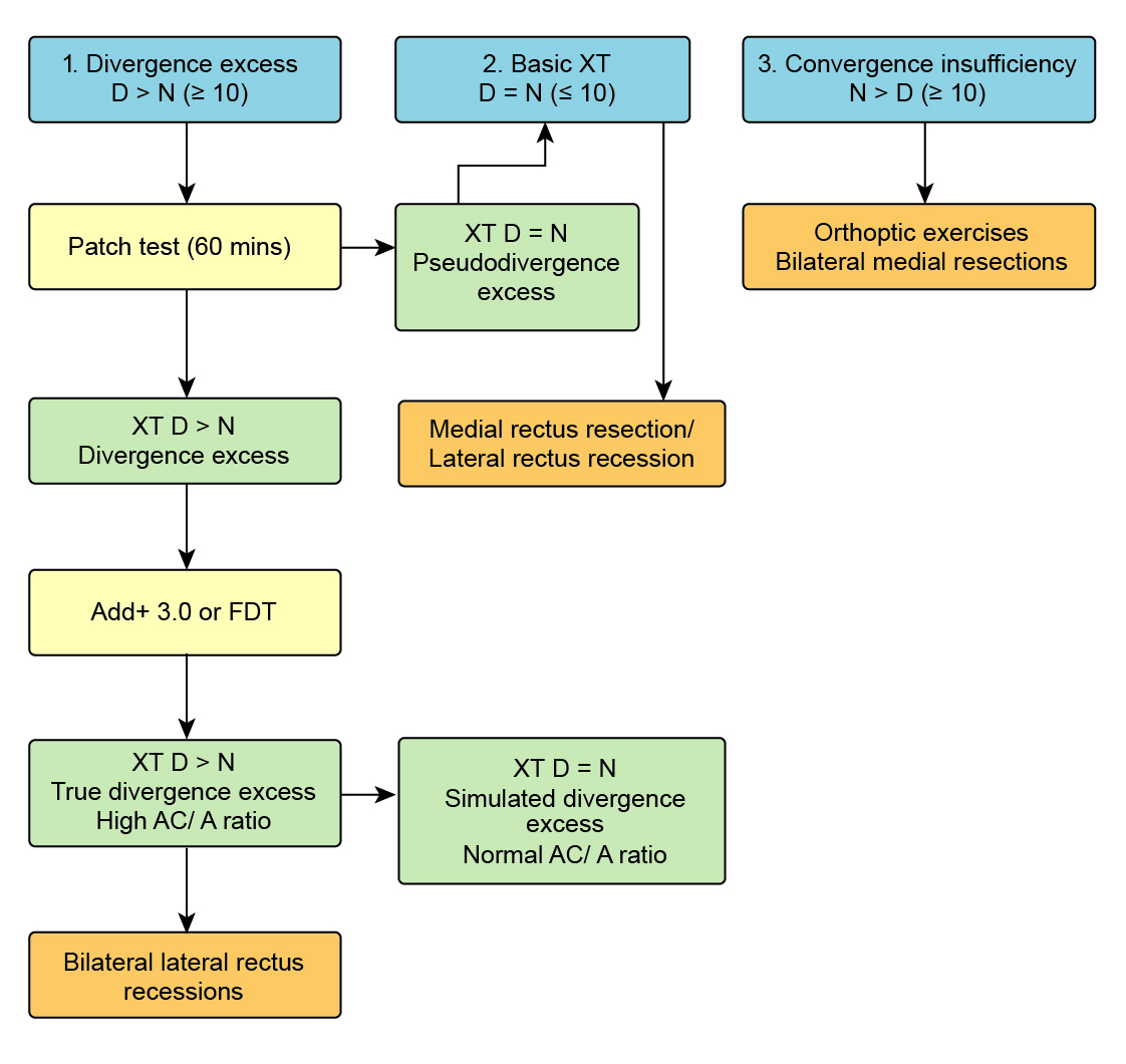 Figure 6.6.1 Classification of Intermittent Exotropia